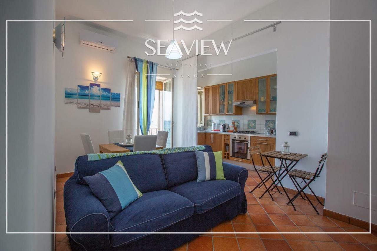 Seaview Guest House جيارديني ناكسوس المظهر الخارجي الصورة
